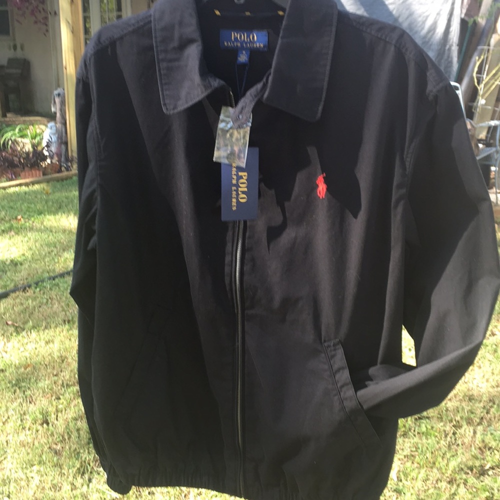 Ralph Lauren Polo LS Black Jacket, NWT